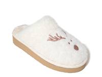 Reindeer Slipper - Women's White view