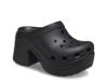 Siren Platform Clog Black view