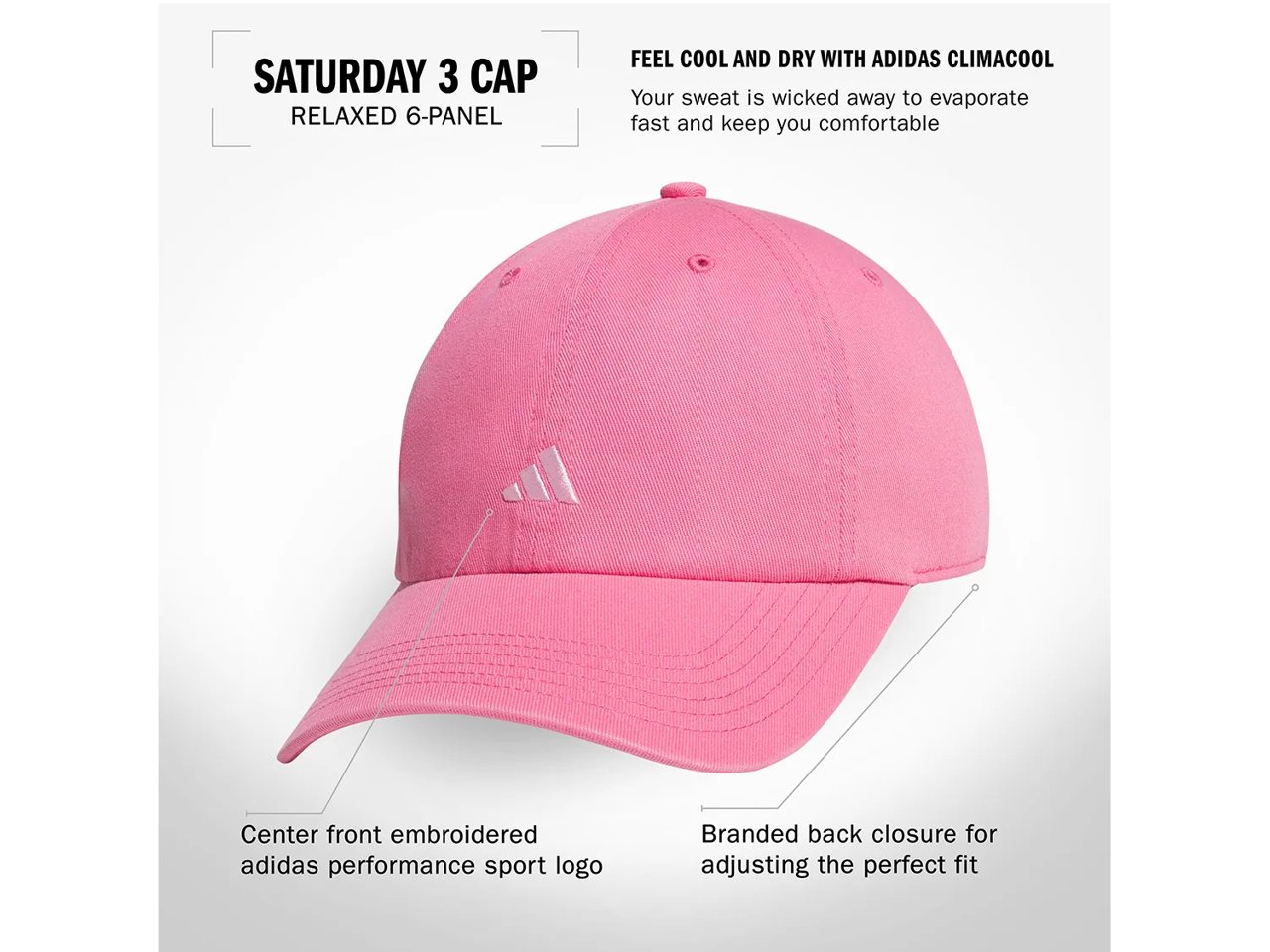 Saturday 3 Baseball Cap