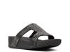 Marli Wedge Sandal Black view