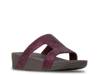 Marli Wedge Sandal Purple view