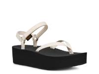 Flatform Slim Platform Sandal - Women's White view