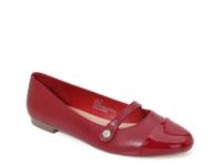 Betsy Mary Jane Flat Red view