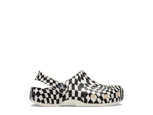 Classic Warped Checker Clog - Kids'