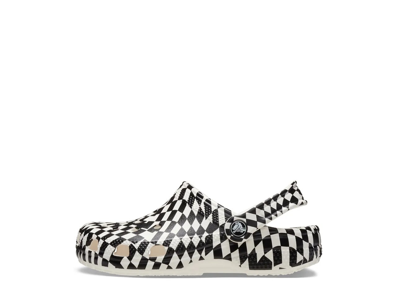 Classic Warped Checker Clog - Kids'
