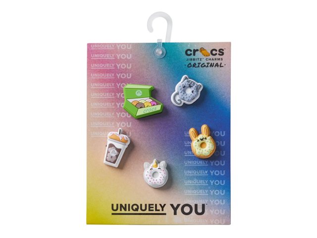 Coffee & Donuts Jibbitz Set - 5 Pack