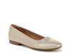 Kari Ballet Flat Gold Metallic view