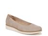 Idea Wedge Ballet Flat Warm Taupe view