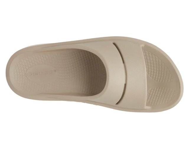 OOFOS OOmega OOahh Wedge Sandal - Women's - Free Shipping | DSW