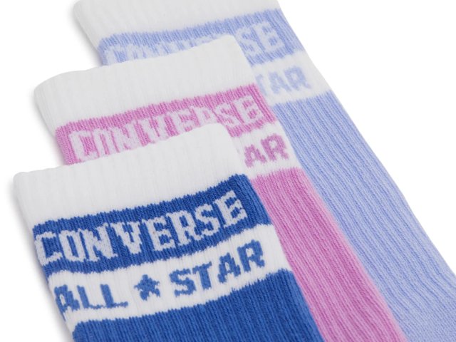 All Star Women's Crew Socks - 3 Pack