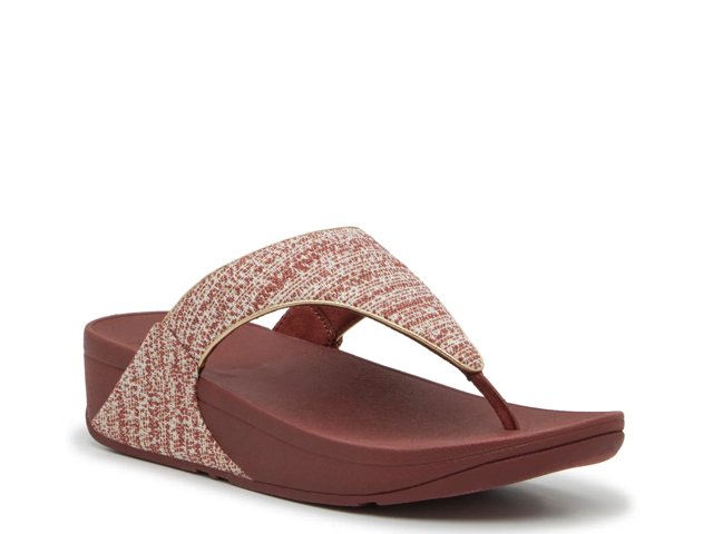Lulu Shimmerwave Wedge Sandal