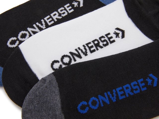 Flat Knit Women's No Show Socks - 3 Pack