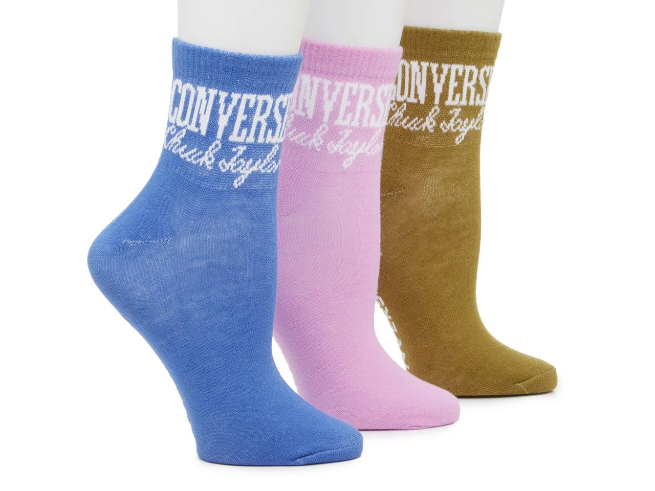 Flat Knit Women's Quarter Ankle Socks - 3 Pack