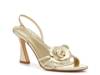 Hallan Sandal Gold Metallic view