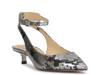 Vellana Pump Silver Metallic Snake Print view