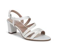Bridget Sandal White Pearl view