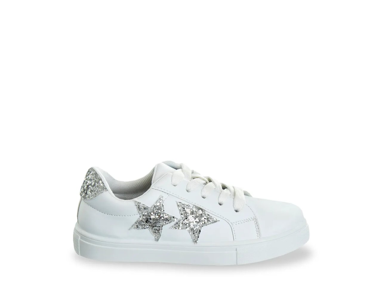 Lace Up Glitter Sneaker - Kids'