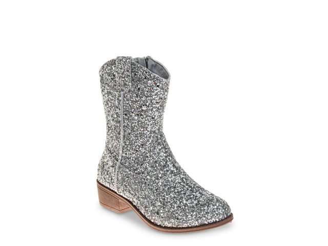 Glittery Western Boot - Kids'