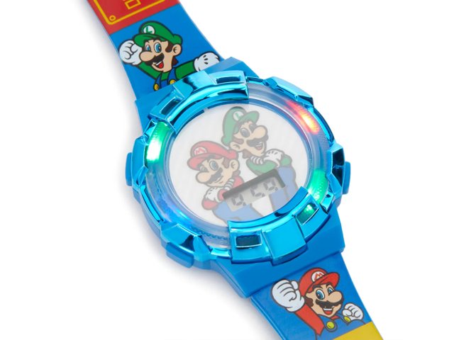 Mario Flashing Watch