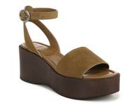 Phillipa Wedge Sandal - Women's Dark Green view