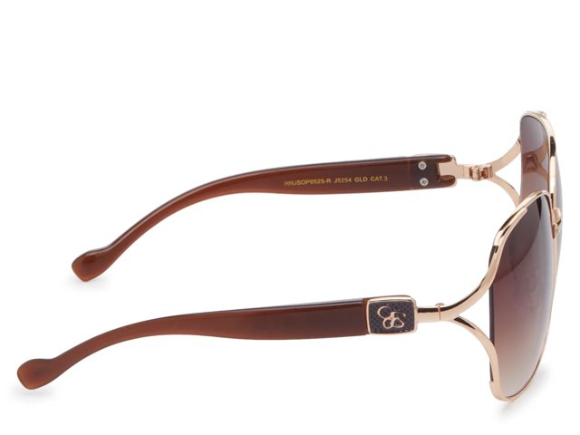 Vented Thin Oversized Sunglasses