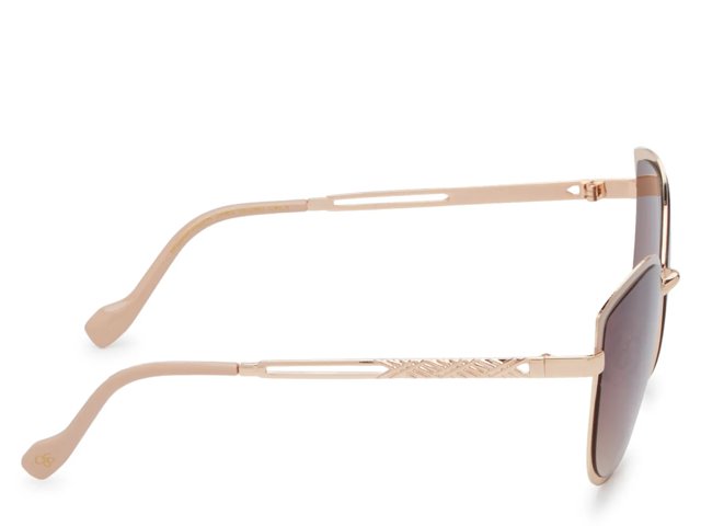 Two-Tone Cat-Eye Sunglasses