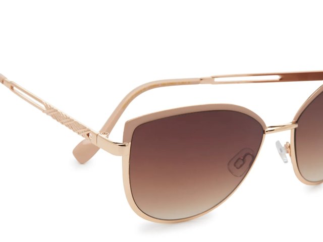 Two-Tone Cat-Eye Sunglasses