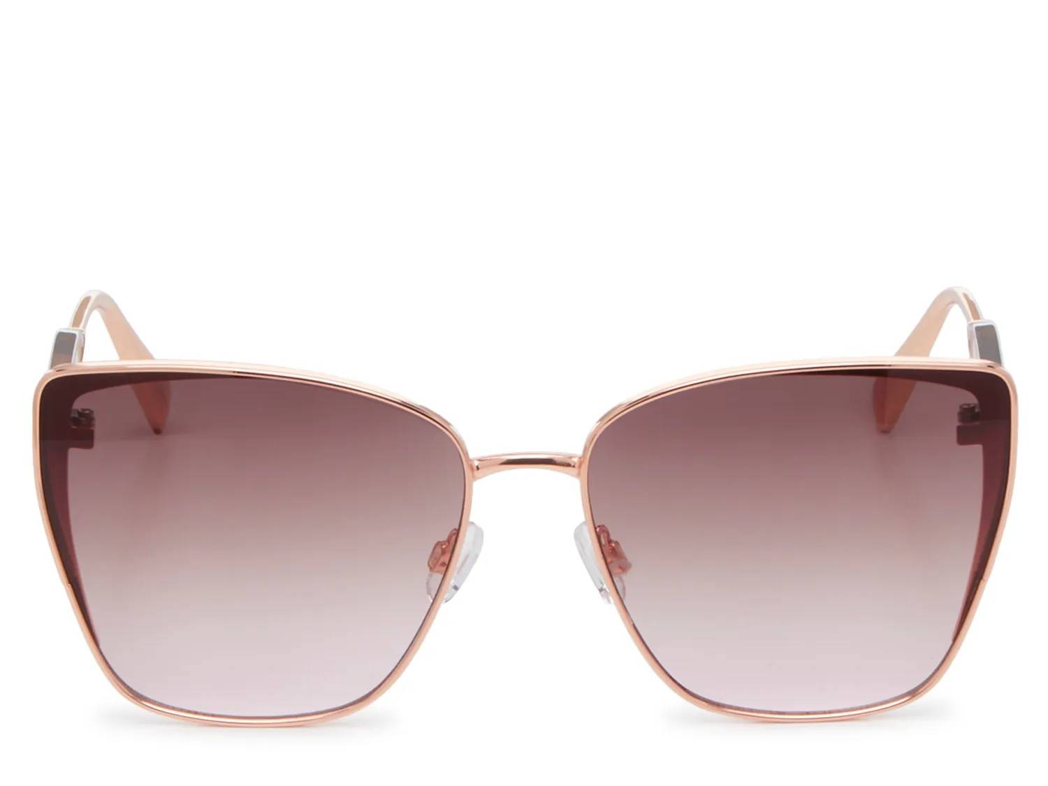 Cat-Eye Square Sunglasses