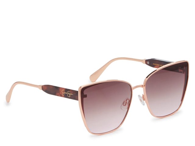 Cat-Eye Square Sunglasses