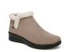 Greeting Wedge Bootie Dark Brown view