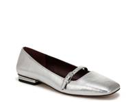 Tayana Flat Silver Metallic view