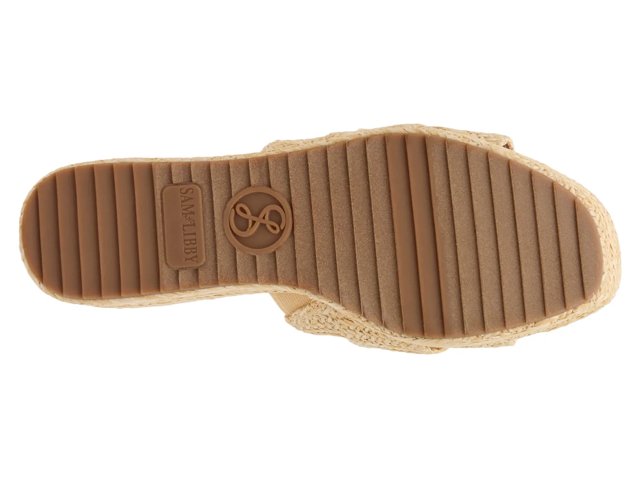 Sam & Libby Crysta Wedge Sandal - Free Shipping | DSW