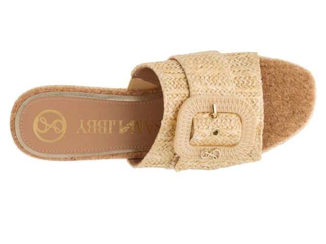 Sam & Libby Crysta Wedge Sandal - Free Shipping | DSW