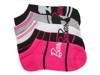 Barbie Kids' No Show Socks- 5 Pack White/Black/Pink view