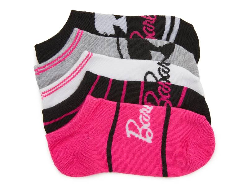 Barbie Kids' No Show Socks- 5 Pack
