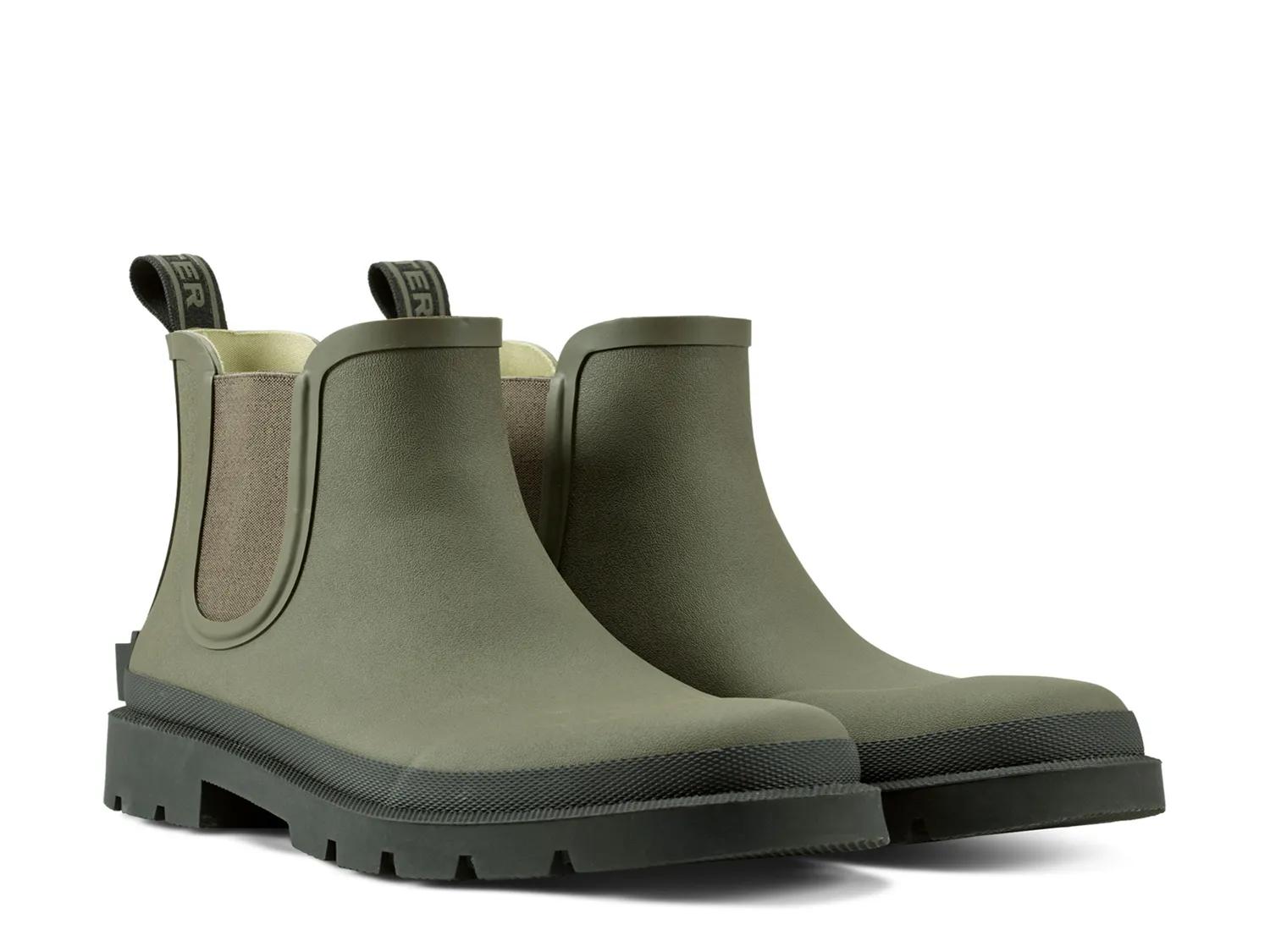 HUNTER Orford Rain Boot | Men's | Dark Green | Size 7 | Boots