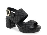 Camera Platform Sandal Black view