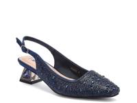 Ronda Pump Navy view