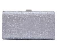 Disco Clutch Silver Metallic view