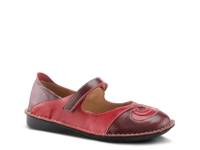 Cosmic Mary Jane Flat Bordeaux view