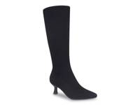 Nyree Boot Black Smooth Fabric view