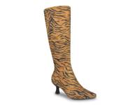 Nyree Boot Brown Tiger Print view