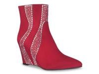 Temple Wedge Heel Red view