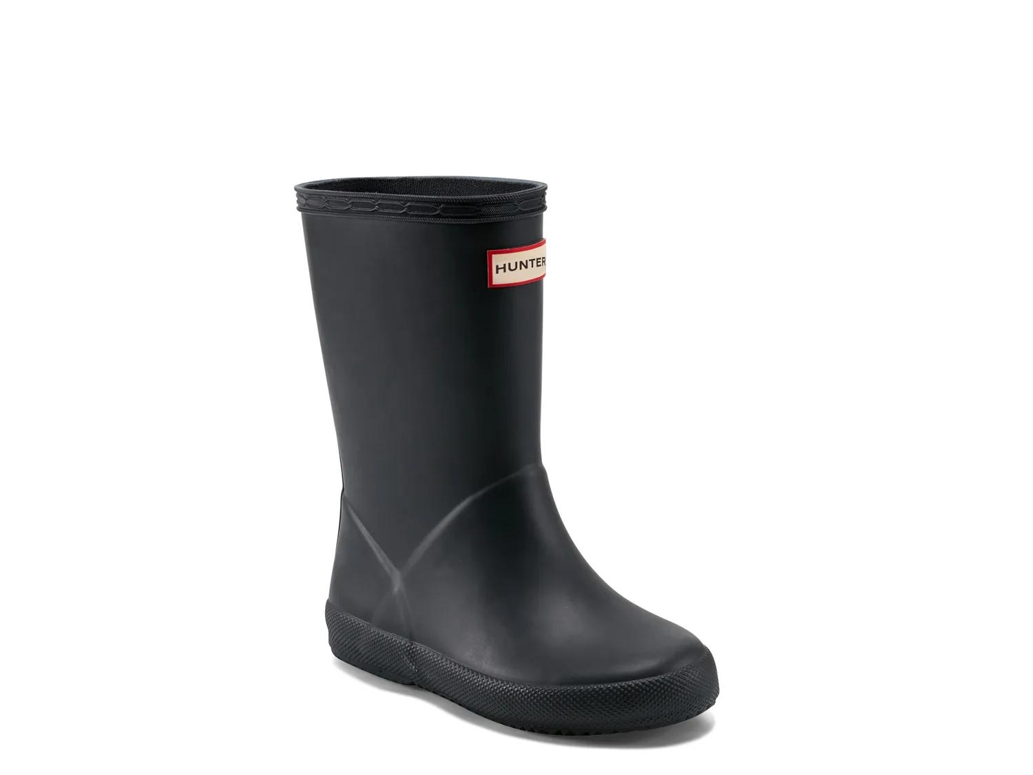 HUNTER First Classic Rain Boot Kids' | Boys | Girl's | Navy | Size 7 Toddler | Boots