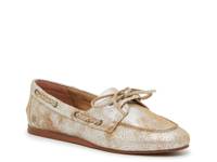 Tirani Boat Shoe Silver Metallic view