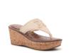 Ruth Wedge Sandal Linen view