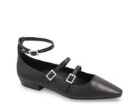 Taji Mary Jane Flat Black view