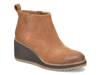 Eden Wedge Bootie Dark Brown view
