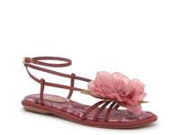 Olana Sandal Red Floral Print view
