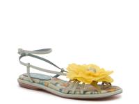 Olana Sandal Yellow/Multicolor Floral Print view